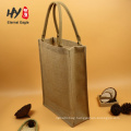 Custom size printing cheap jute bag wholesale